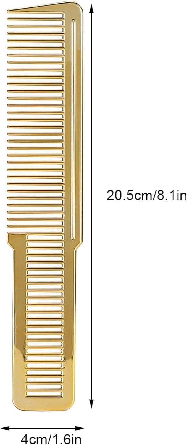 Totex Premium Hair Styling Powder Wax 20g + Wahl Style Gold Flat Top Comb | Volumising Thickening Matte Dust | Ultra Strong Hold & Matte Finish for Hair and Beard Styling