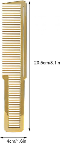 Totex Premium Hair Styling Powder Wax 20g + Wahl Style Gold Flat Top Comb | Volumising Thickening Matte Dust | Ultra Strong Hold & Matte Finish for Hair and Beard Styling