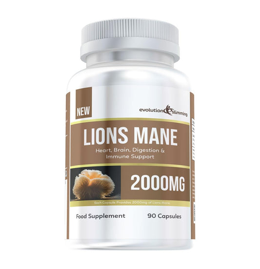 Evolution Slimming Lions Mane 2000mg (50% polyphenols)