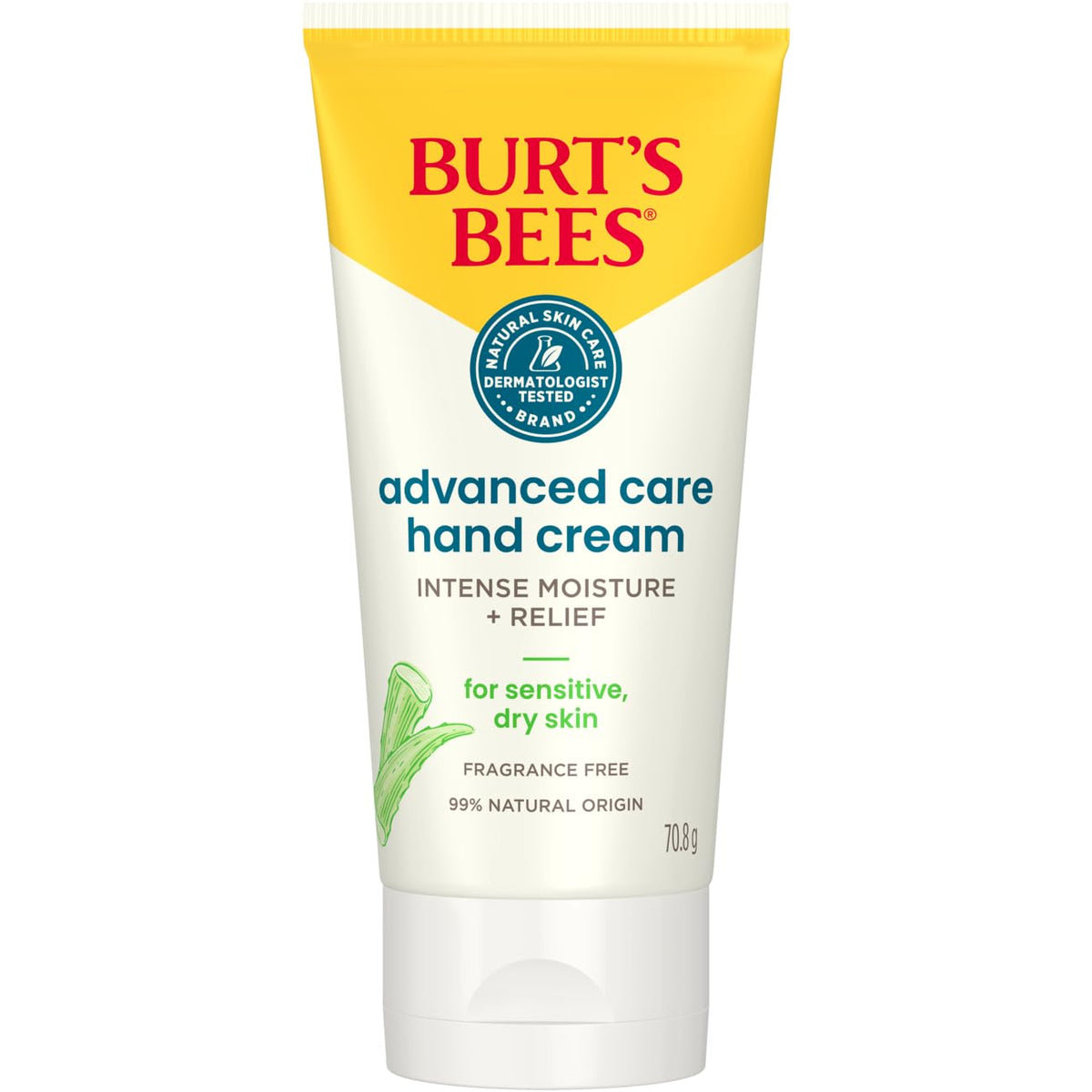 Burt's Bees Burt’s Bees Advanced Care Hand Cream for sensitive, dry skin, with Aloe Vera & Shea Butter 70ml