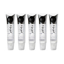 Nicka K NK lip gloss gel 15ml Vitamin E, Shiny, Nourishes, Lip gel (Clear, Pack Of 5)