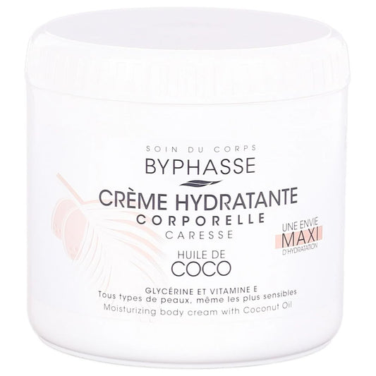 Moisturising Body Cream Byphasse Coconut oil (500 ml)
