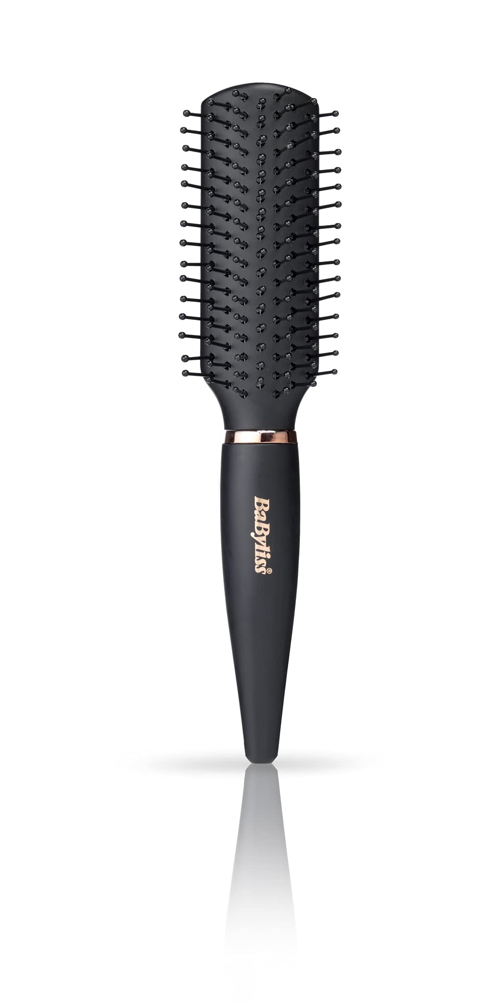 BaByliss Mini Hair Brush, Detangling Hair Brush, Black