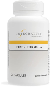 Integrative Therapeutics Fiber Formula - Support Colon Health* - Digestive Health Support with True Dispersion Technology - Contains Psyllium Seed Husk, Pectin, Oat Bran, and Guar Gum - 120 Capsules