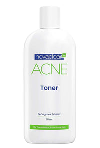 Novaclear Acne Toner - for Oily & Acne-Prone Skin with Fenugreek Extract and Allantoin, Facial Toner for Skin Inflammation, Clear Complexion and Matte Finish 150 ML