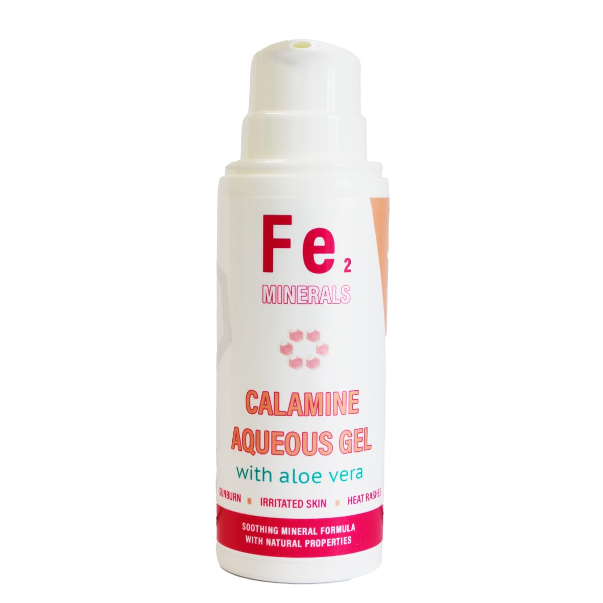 Veil Cover Cream Calamine and Aloe Vera Soothing Gel for Itchy Skin, Rashes and Bites, Natural Ingredients with Rosewater 50ml