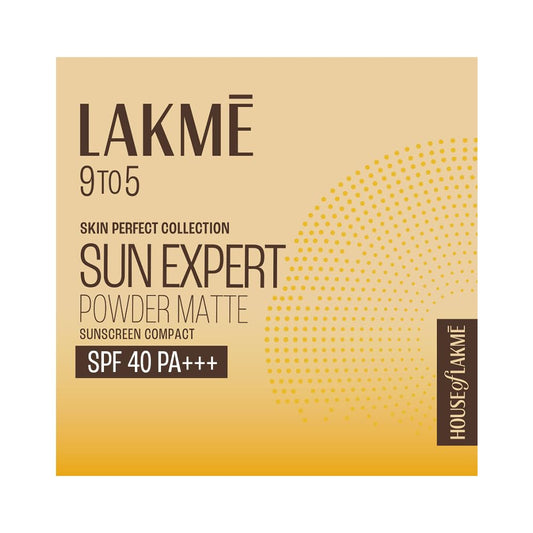 LAKMÉ Lakme Sun Expert Ultra Matte SPF 40 PA+++ Compact, 7g