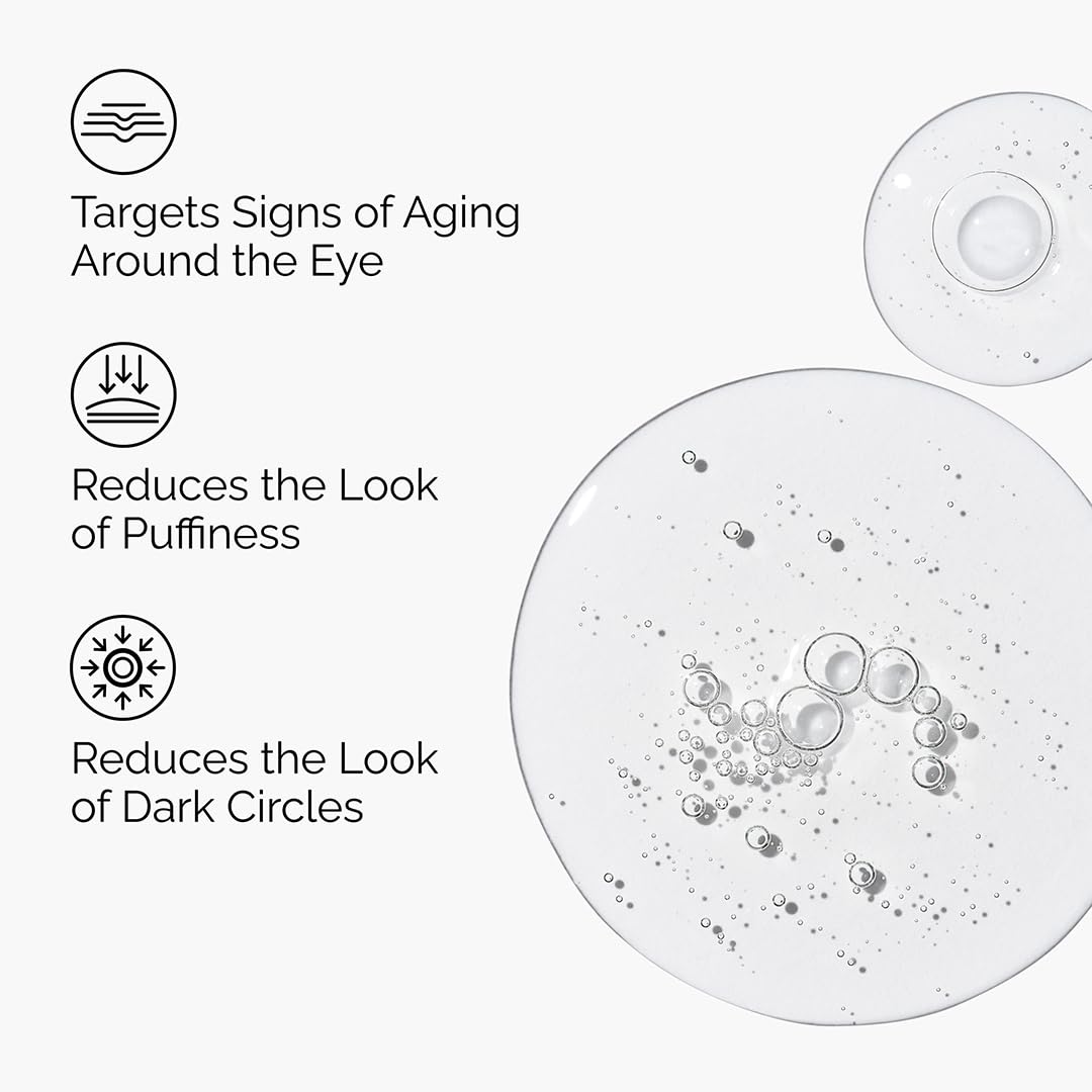 The Ordinary Multi-Peptide Eye Serum, Anti-Aging Peptide Serum for Crow’s Feet, Dark Circles & Puffiness, 15ml