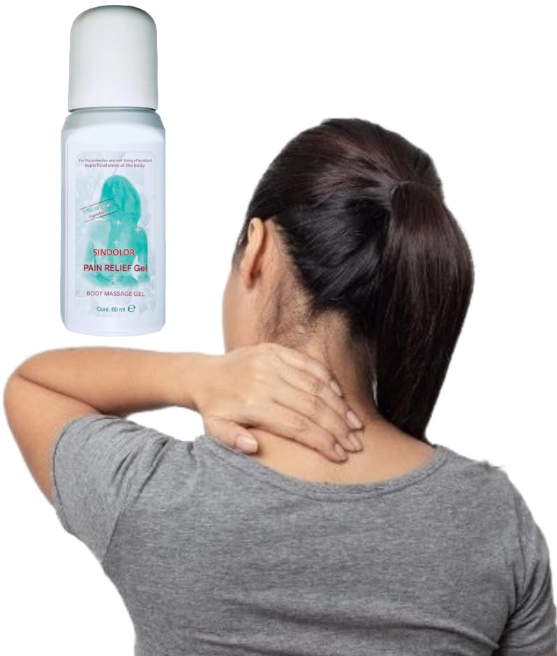 DEX HOME Genuine Sindolor Plant Based Aloe Vera Roll-on Gel with Natural Herbal Ingredients, Fast Acting for Muscle, Joint, & Back Pain Soothing, Cruelty Free 60ml from Dex Home Spain