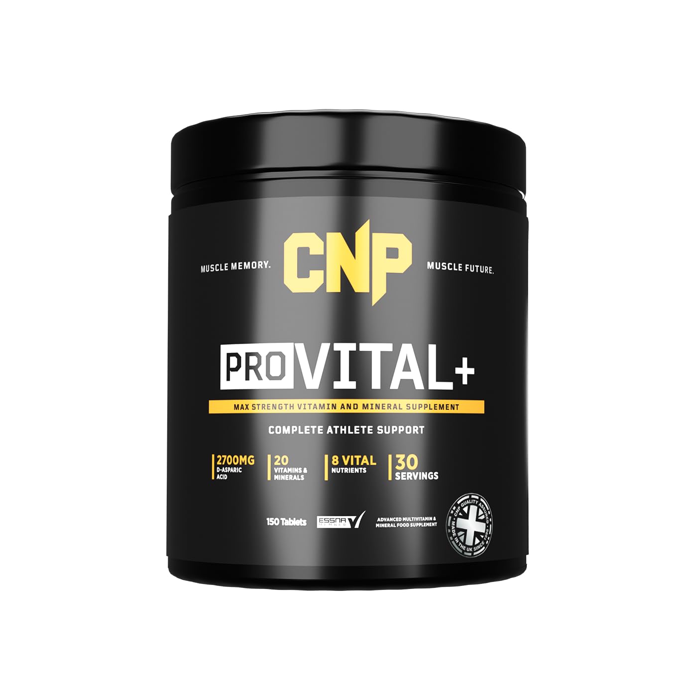 CNP Professional Vitamin Range, Vitamin C & D. Complete Athlete & Daily Support (Pro Vital+)