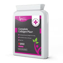 Multivita Complete Collagen Plus+ 1000mg - 60 Capsules - Hyaluronic Acid, Biotin, Vitamin C, E, Iodine + More