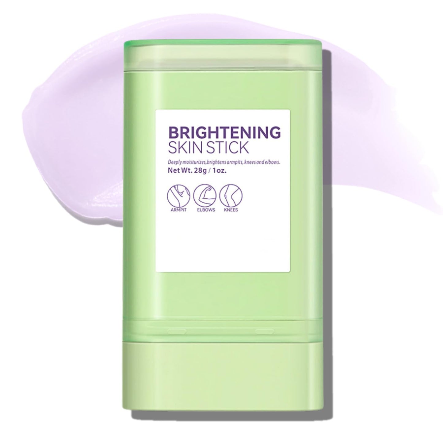 TBeautfave Skin Whitening Cream Stick for Body, Underarm Whitening Cream, Brightening Balm Stick with Niacinamide+Vitamin C, Skin Lightening Cream for Armpits/Knees/Elbows, Imorove Dullness, 28g