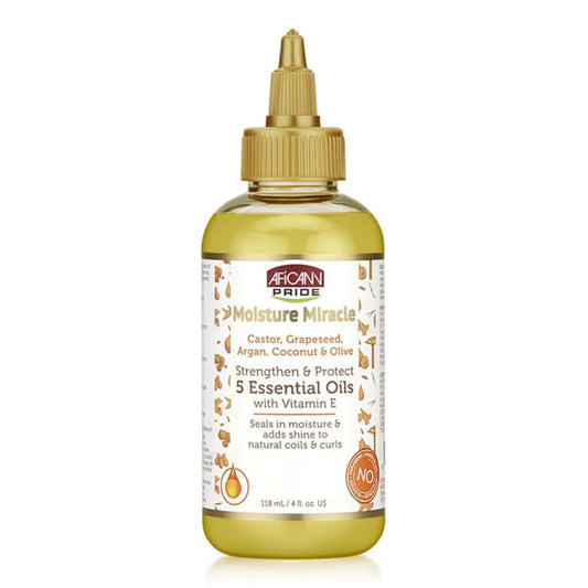 Generic Afican Pride Moisture Miracle 5 Essential Oils for Hair to Strengthen & Protect 118 ml