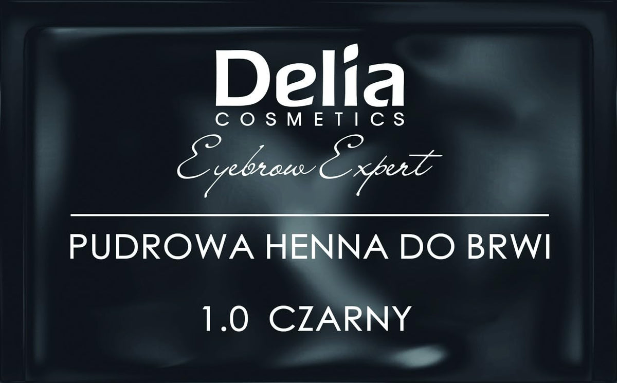 Delia Cosmetics - Powder Eyebrow Tint - LIGHT BROWN - Natural Herbs and Color - Enhanced, Darkened, Thick Brows - 20 Easy Applications / 4 Weeks - Complete Set