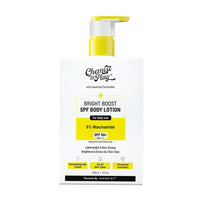 Chemist at Play Bright Boost SPF Body Lotion With 5% Niacinamide & SPF 50+ PA++++ 24 hours Moisturization Lightweight & Non-Greasy Formula 236ml