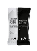 Maurten MAURTEN Gel 100 Mix Box - 6-Pack of 40g - 25g Carbohydrates per Serving - 4 x Gel100 and 2x Gel100 CAF100 (100mg caffein) - Stomach-Friendly Patented hydrogel Technology - Free of preservatives