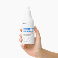 Dermz Healpsorin Baby Eczema & Cradle Cap Emulsion Treatment: Calendula, Comfrey Root, Sweet Almond & Watermelon - Gentle Baby Bath Emulsion Fights Bacteria & Restores Moisture Barrier