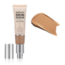 Phoera PHOERA Hydrating Serum Foundation, Hyaluronic Acid, Allantoin, Vitamin E, Tea Tree Oil Ideal For Dry And Sensitive Skin 12HR Skin Hydration, Medium Coverage, (SAND, 30ml)