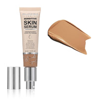 Phoera PHOERA Hydrating Serum Foundation, Hyaluronic Acid, Allantoin, Vitamin E, Tea Tree Oil Ideal For Dry And Sensitive Skin 12HR Skin Hydration, Medium Coverage, (SAND, 30ml)