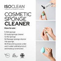 Isoclean ISOCLEAN Makeup Sponge Cleaner - 110ml - Vegan, Cruelty Free, Hygienic, Easy to Use & Long-Lasting, Professional Cosmetic Grade