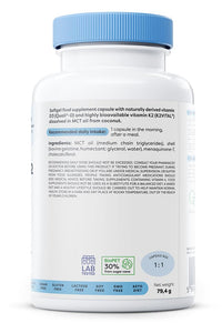 OSAVI Osavi Vitamin D3 + K2, 4000 IU + 150 μg – 120 Softgels | Supports Bone, Teeth & Immune Health | High–Potency Formula with Quali®–D & K2VITAL® | MCT Oil for Optimal Absorption