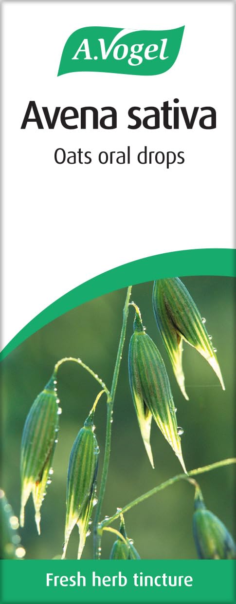 A.Vogel Avena Sativa Oat Drops | Food Supplement | Organically Grown Fresh Avena Sativa | Suitable for Vegans | 50ml