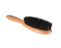KENT Kent Brushes Finest Oval Cherry Wood Black Bristle Brush for Ladies