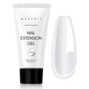 Makartt Poly Nail Hard Gel for Nail Extension Clear 50ML Beginner DIY