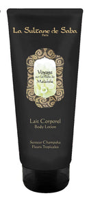 La Sultane de Saba - Body Lotion Champaka and Tropical Flowers, 200ml - Traveling on the road to Malaysia
