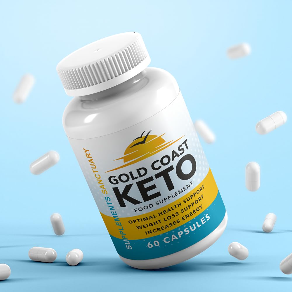Gold Coast Keto - 60 Capsules,1 Month Supply, Keto-Friendly Food Supplement, Supplements Sanctuary