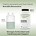 NutraBio 98% Pure Resveratrol Supplement 500mg - Standardized to 490mg Trans Resveratrol Supplement, Heart Health and Antioxidant Defense-90 Capsules- 90 Servings