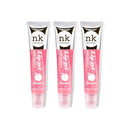 Nicka K nickaknewyork NK lip gloss gel 15ml Vitamin E, Shiny, Nourishes, Lip gel (Grapefruit, Pack Of 3)
