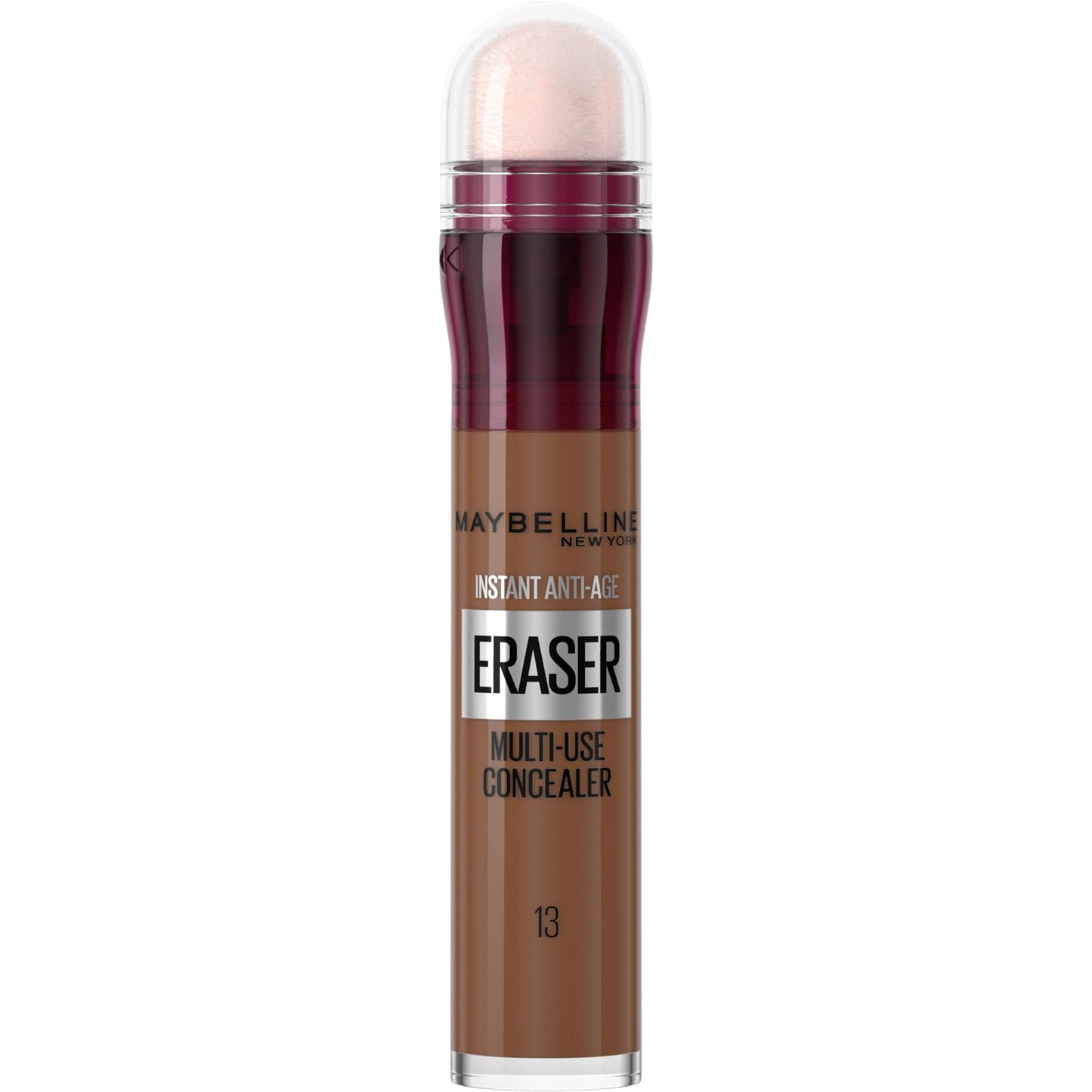 Maybelline Instant Anti Age Eraser Eye Concealer, Dark Circles and Blemish Concealer, Ultra Blendable Formula, 13 Cocoa
