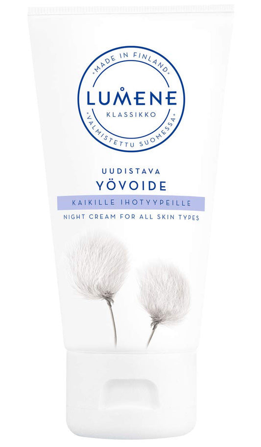 Lumene Klassikko [CLASSICS] Restoring Night Cream for all Skin Types 50 ml / 1.7 Fl.Oz.