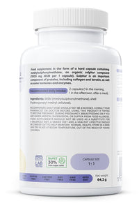 OSAVI Osavi MSM, 1000 mg - 60 vcaps