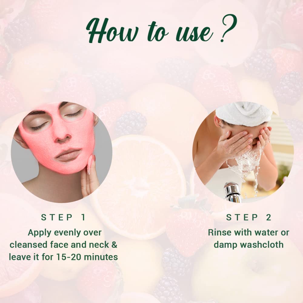 Biotique Bio Fruit Whitening & Depigmentation & tan removal Face Pack 75G/2.65 Fl.Oz. I For All Skin Type