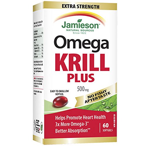 Jamieson Extra Strength Krill Plus, 60 softgels