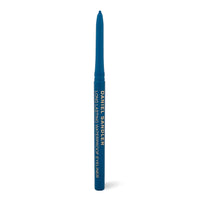 Daniel Sandler WATERPROOF VELVET EYELINER, AQUA - Long-Wearing Twist-Up Pencil with Vitamin C & E - Buildable Rich Colour, Smudge Proof Eyeliner That Lasts All-Day