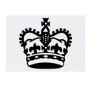 Azeeda 'Royal Crown' Temporary Tattoo - Water Resistant, Skin-Safe, Non-Toxic Transfer (TO00063875)