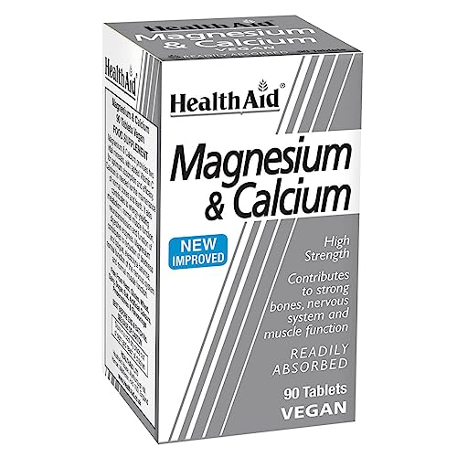 HealthAid Magnesium & Calcium - 90 Tablets