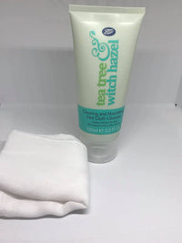 Boots Tea Tree and & Witch Hazel Hot Cloth Cleanser 100ML