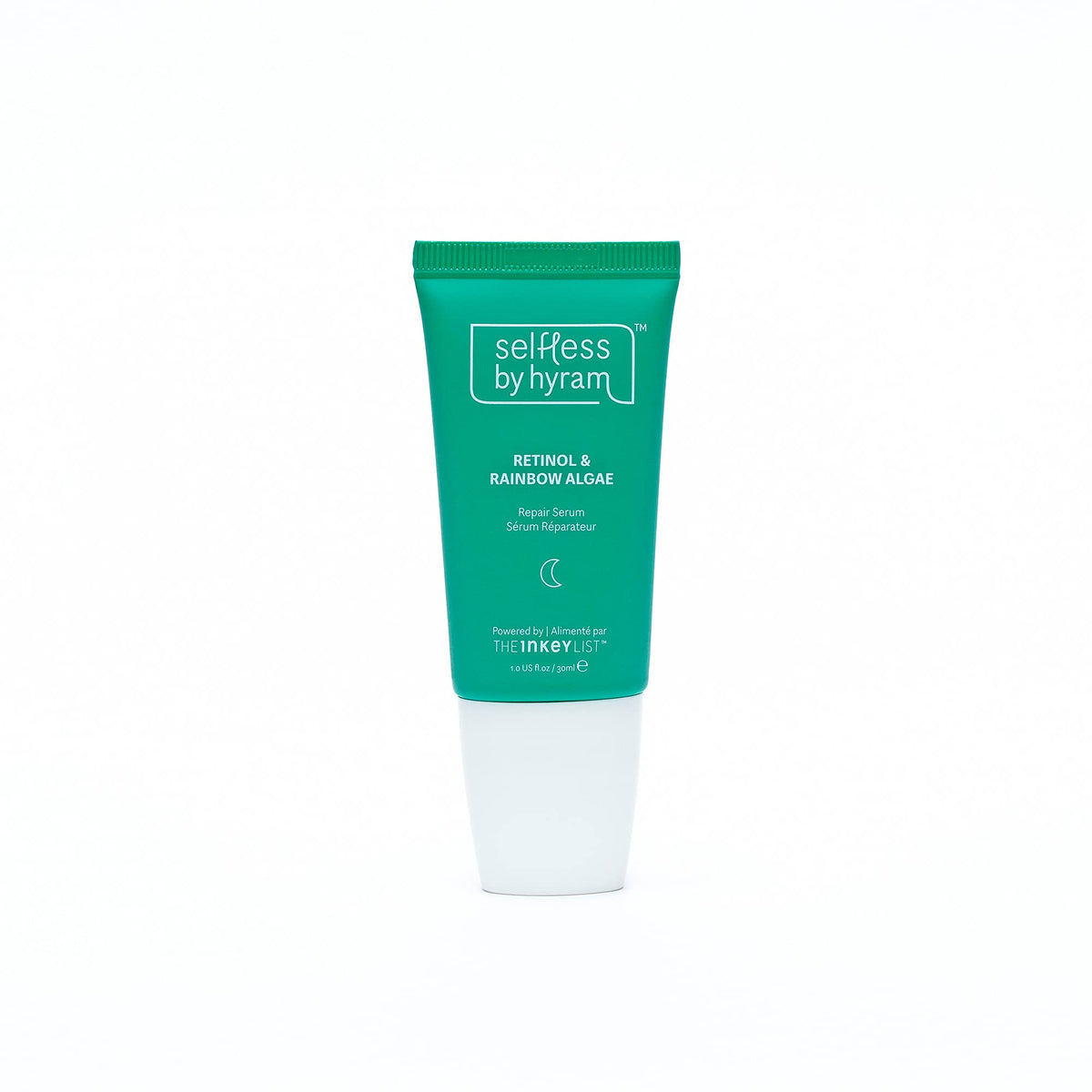 Selfless by Hyram Retinol and Rainbow Algae Repair Serum to Gently Target Post-Breakout Marks and Hyperpigmentation 30ml, White
