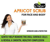 Chear Apricot Scrub Cream 16oz 454g - For face & body