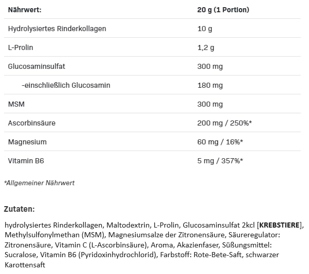 ALLNUTRITION Flex All Complete V2.0 Dietary Supplement – Collagen Protein Powder – Collagen Powder for Women – Collagen Supplements for Men – hydrolyzed Collagen – 400g Cherry