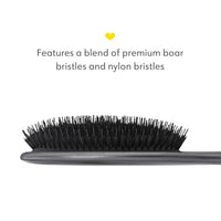Drybar Bristle Hair Brushes - The Flat Mate range || Handcrafted boar bristle brush, premium boar and nylon bristles, lightweight imported beechwood, helps condition & add shine || All hair types