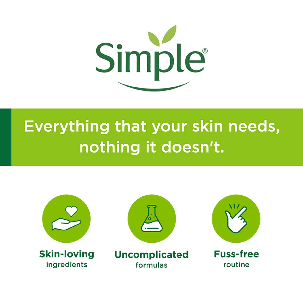 Simple Moist Foam Face Wash, 150 ml, single unit