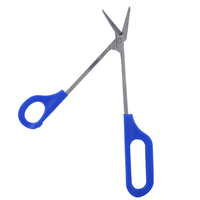 Yosoo Health Gear Long Handled Toenail Scissors, Extra Long Stainless Steel Nail Clippers with Nail File, Easy Reach Cutter for Thick Ingrown Nails for Elderly and Pregnant Women