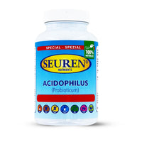 Seuren Ayurveda Seuren Nutrients | Acidophilus intestinal Conditioner 200 Capsules Probioticum Gluten Free | Lactose Free | Sugar Free 100% Natural