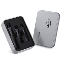 BEZOX Nail Clippers 3 Pcs - Heavy Duty Stainless Steel Straight Toenail Clippers for Thick Fingernail Toenail, Curved Blade Nail Cutters For shape Nail，Slant nail nipper for Trim Nail，Remove Cuticle