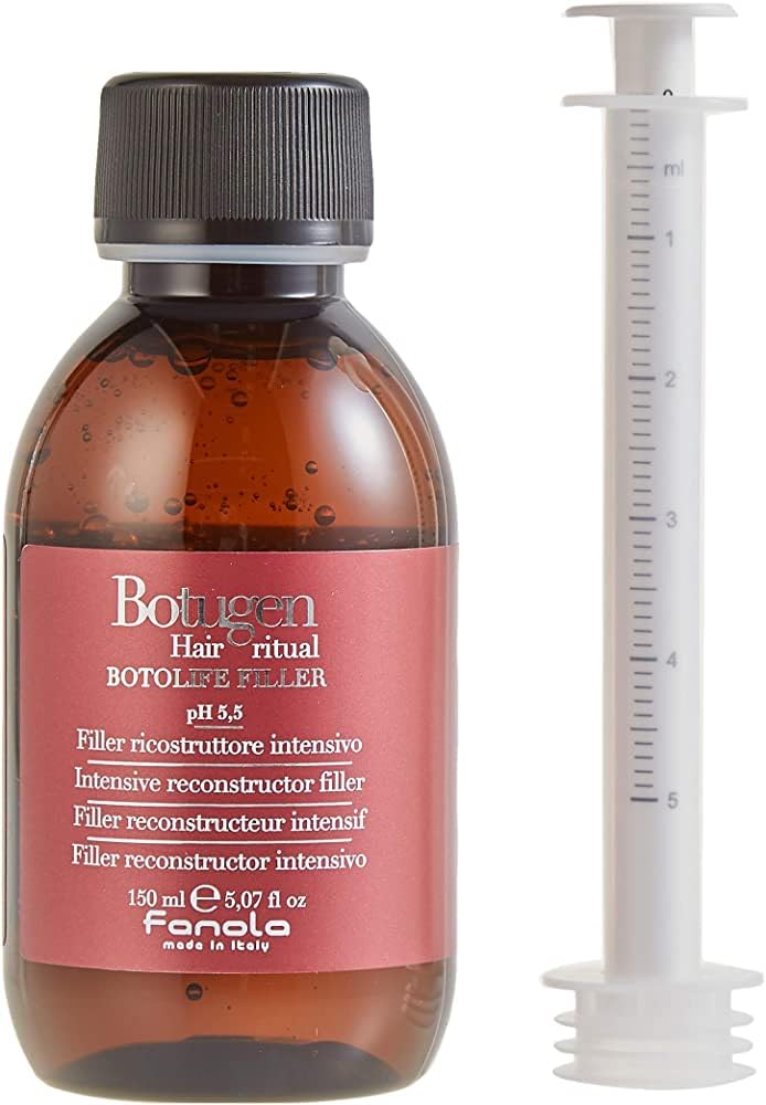 Fanola Restructuring Hair Filler, Hair Treatment with Intense Restructuring and Smoothing Action, Enriched with Hyaluronic Acid and Keratin to Make Hair Stronger, Solid and Robust, 150